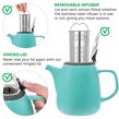 Daze Ceramic Teapot Infuser 27oz