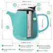 Daze Ceramic Teapot Infuser 27oz