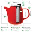 Daze Ceramic Teapot Infuser 27oz