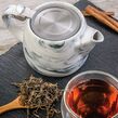 Pluto Marble Porcelain Teapot 18.2oz