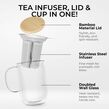 Venus Double Wall Mug Infuser