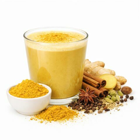 Golden Milk Turmeric Chai Latte