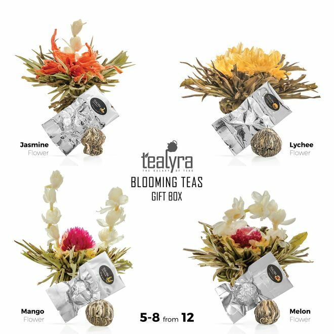 Flowering Tea Gift Box, 12pcs
