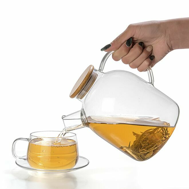 Glass Teapot & Kettle 1.8L