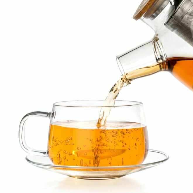 La Lune Glass Cup & Saucer