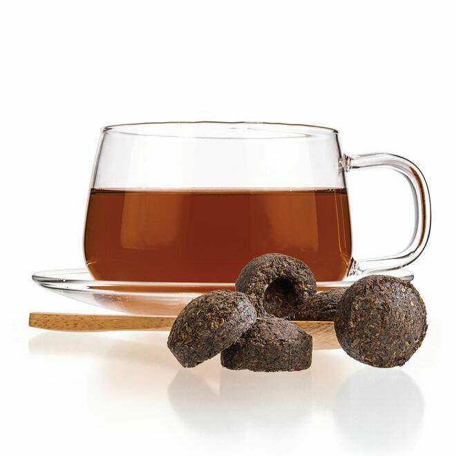 Menghai Ripe Tuo Cha Pu'erh