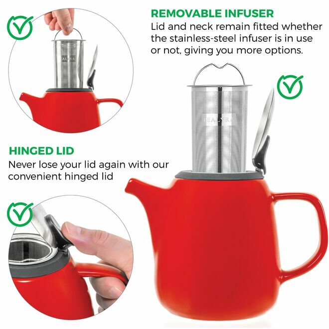 Daze Ceramic Teapot Infuser 27oz