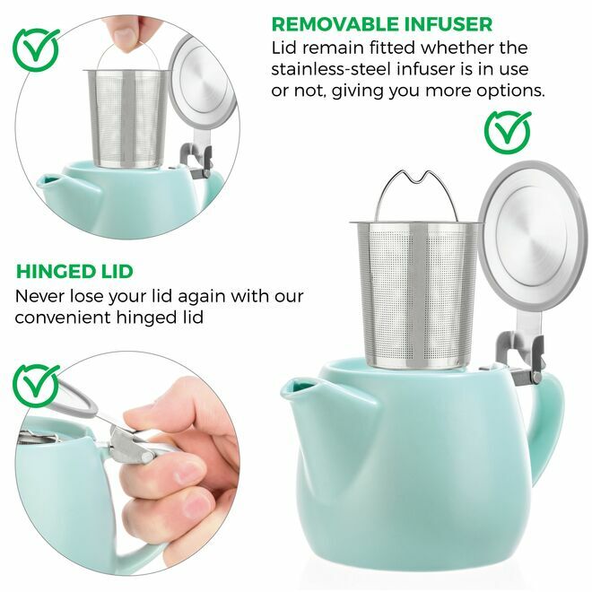 Pluto Porcelain Teapot 18oz