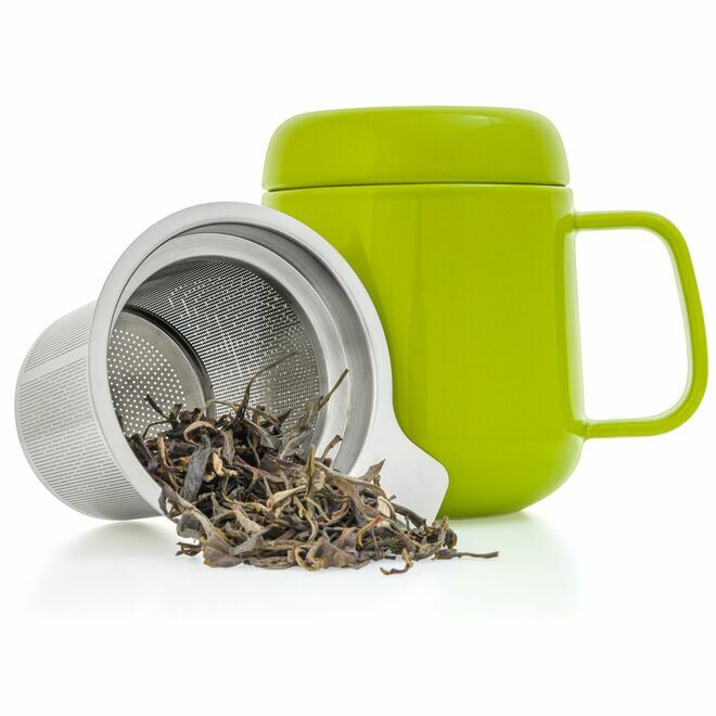 Sumo Porcelain Mug w/ Infuser